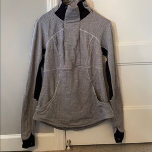Lululemon Herringbone 1/4 zip